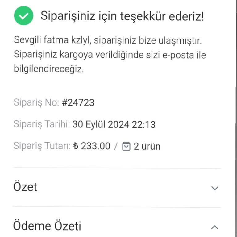 Instagram'dan Sipariş Verdim Ürünüm Hala Gelmedi