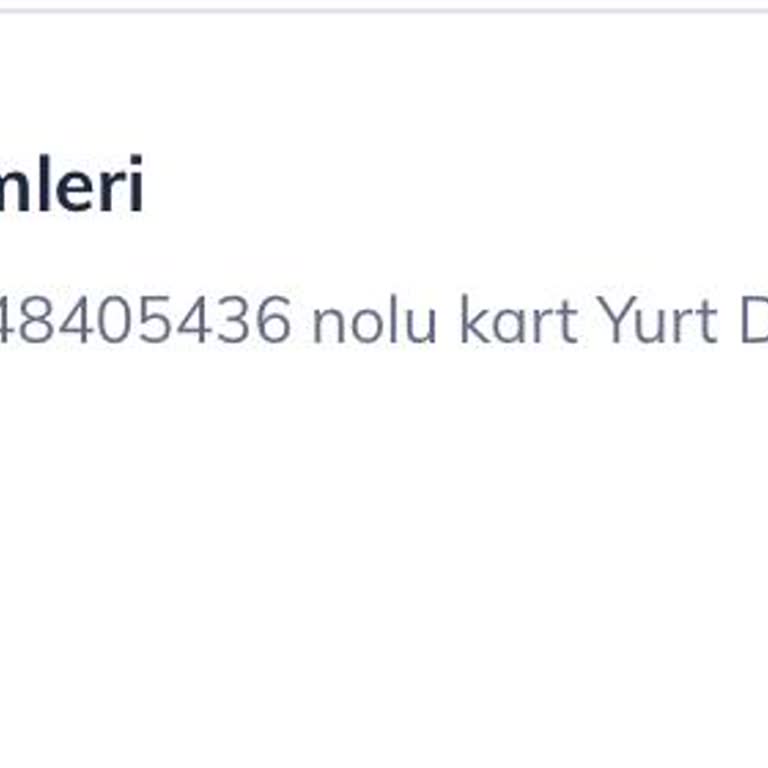 Bilgim Dışında Yapılan Para Çekimi