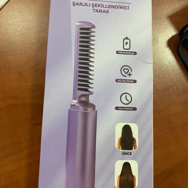 Şarj Olmayan ve Çalışmayan Şekillendirici Tarak