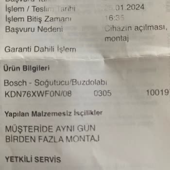 Buzdolabındaki Klape Sorunu ve Yetersiz Servis Hizmeti