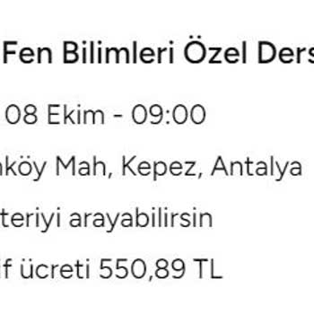 Armut Sitesinde Özel Ders Ücretlendirme Sorunu ve Yüksek Maliyetler