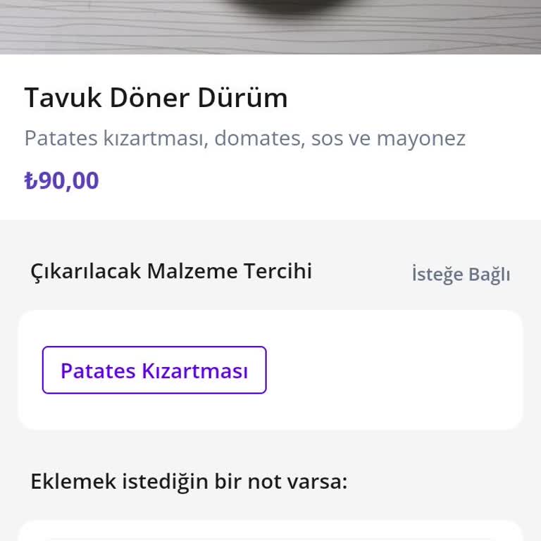 Yanlış Sipariş ve İletişim Sorunu