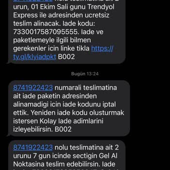 Evden Teslim Alınmayan İade Kargosu ve Müşteri Hizmetleri Çözüm Önerisi