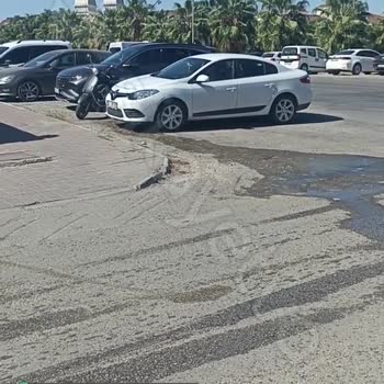 Manavgat Belediyesi Boru Patlağı Yer Altında
