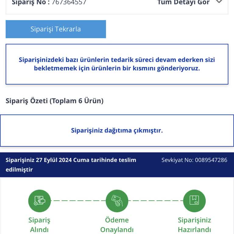 Eksik Ürün Gönderimi ve Yanıltıcı Bilgilendirme