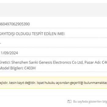 IMEI Kayıt Dışı Cihaz Satışı ve Trendyol'un İlgisizliği