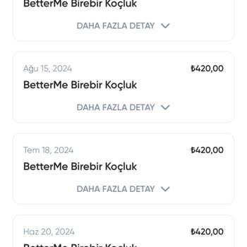 Betterme İzinsiz Üyelik Ücretleri Ve İade Talebi