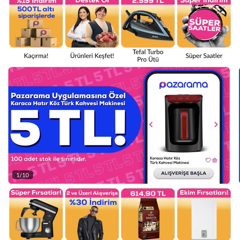 Pazarama'nın Yanıltıcı Kampanyası ve Teknik Sorunlar