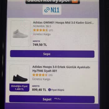 Koray Spor Stok Yetersizliği Bahane Edilerek İptal Edilen Sipariş