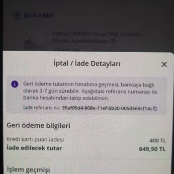 Koray Spor Stok Yetersizliği Bahane Edilerek İptal Edilen Sipariş