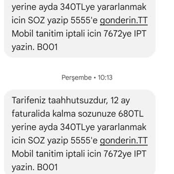 Türk Telekom'da Taahhüt Sorunu ve Yüksek Fatura Şoku