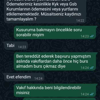 Hayat Eğitim Vakfı Burs Başvurusu Güvenlik Endişesi