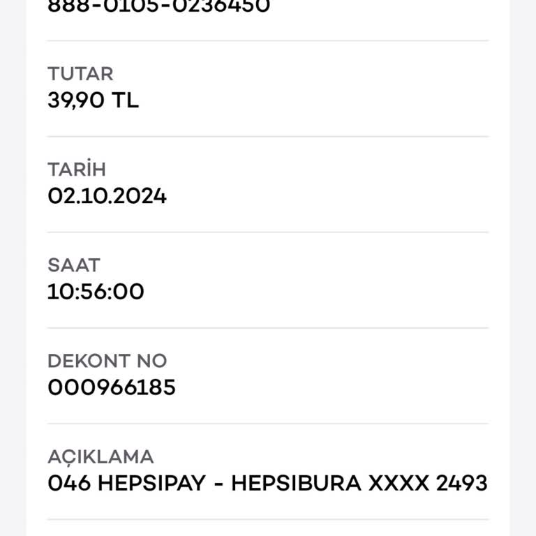 Hepsiburada'da İzinsiz Kart Kullanımı