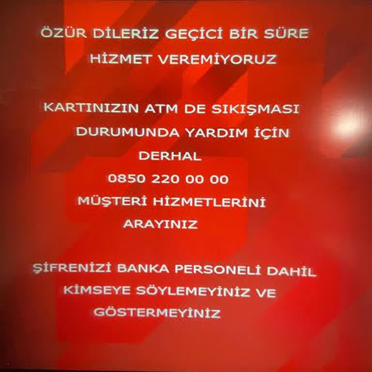 ATM Para Yutma Sorunu ve Geciken İade