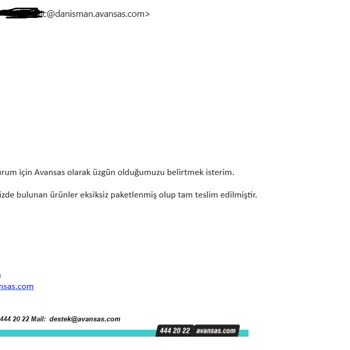 Eksik Ürün Teslimatı ve Yetersiz Müşteri Hizmeti