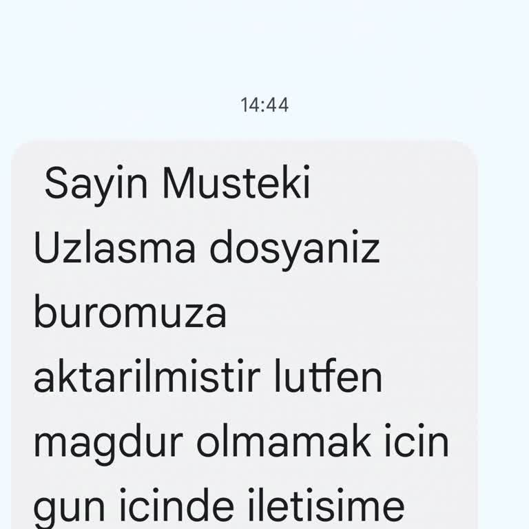 Yanıltıcı Hukuk Mesajları ve Mağduriyet