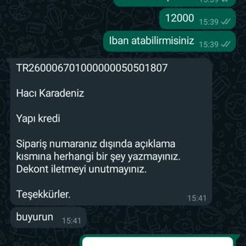 Ödeme Yapıldı, Sipariş Gönderilmedi ve Engellendim!