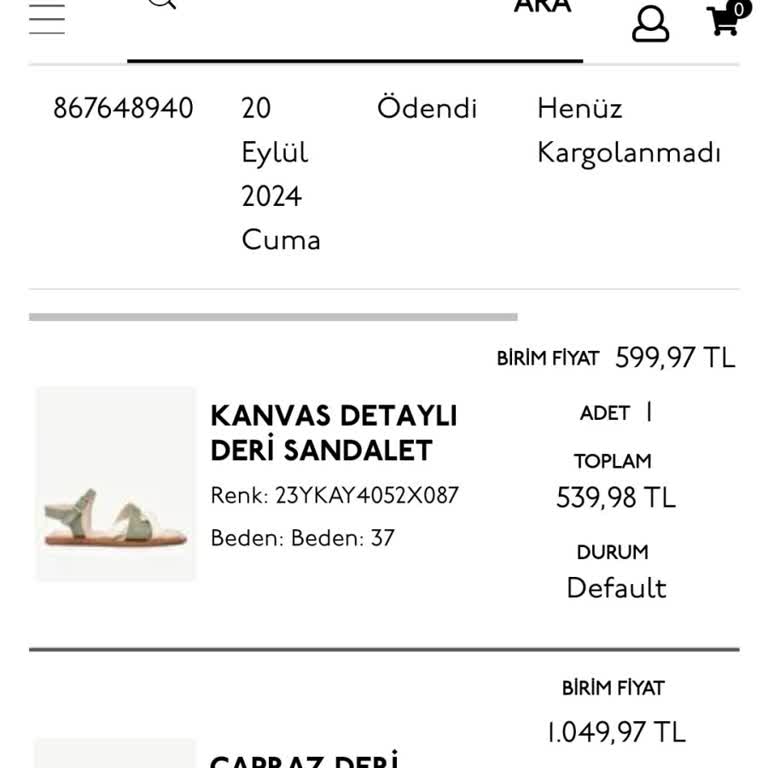 Para İadesi ve Müşteri Hizmetleri Sorunu