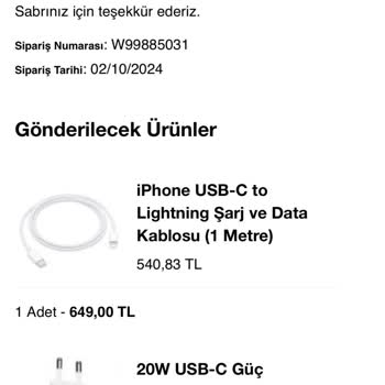 Yanlışlıkla Verilen Siparişin İptal Sorunu
