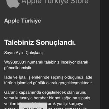 Yanlışlıkla Verilen Siparişin İptal Sorunu
