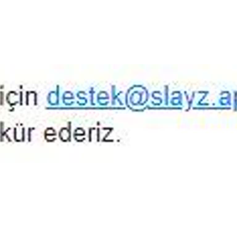 Bitexen ve Slayz Firmalarının İlgisizliği