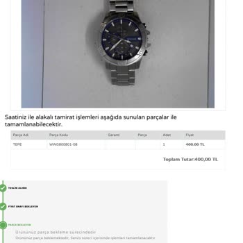 Wesse Saatte Buhar ve Ayar Kolu Sorunu