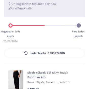 Penti 13 Gündür Ücret İademi Yapmıyor