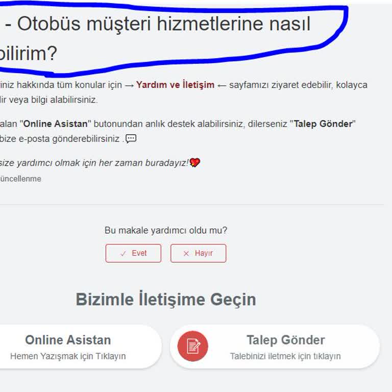 Ödeme Hatası ve Yetersiz Müşteri Hizmetleri