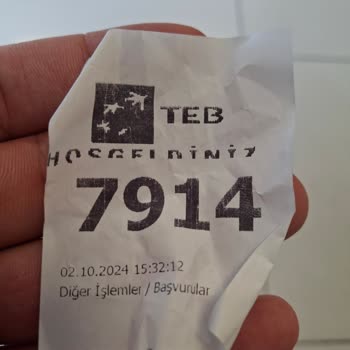 Sancaktepe TEB Şubesi'nde Uzun Bekleme Süresi ve Yetersiz Personel