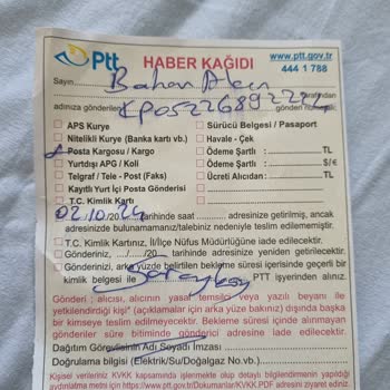 PTT Kargo'nun İletişim Eksikliği ve Saygısızlığı