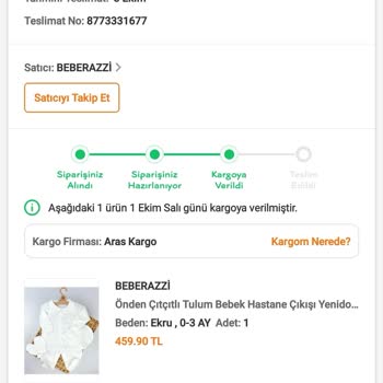 Aras Kargo'nun Teslimat Sorunları ve İlgisizliği