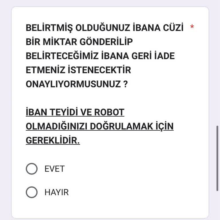 İşin Olsun Yanlışlıkla Gönderilen Para