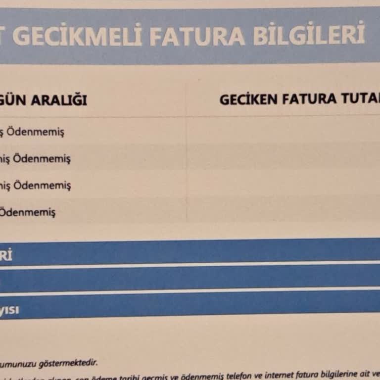 Yanlış Borç Bilgisi Nedeniyle Yaşanan Mağduriyet