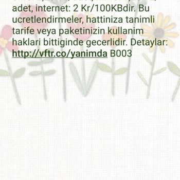Vodafone'un Kullandıkça Öde Tarifesi Sorunu