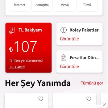 Vodafone'un Kullandıkça Öde Tarifesi Sorunu