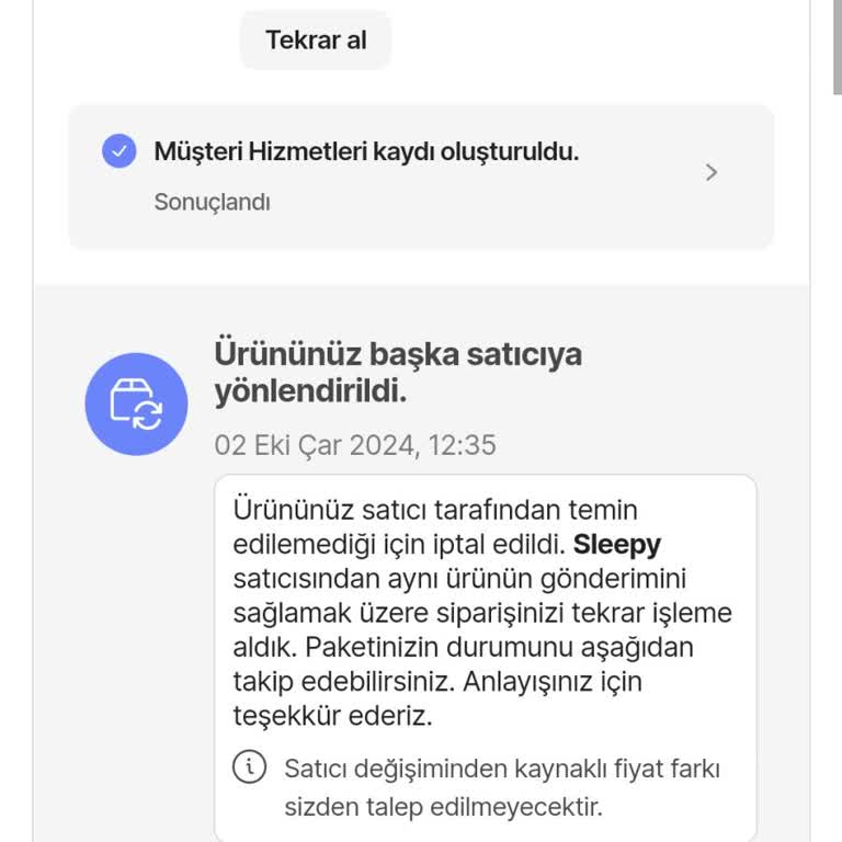 Hepsiburada'dan Aldığım Bebek Bezleri Geç Teslim Edildi, Mağdur Oldum