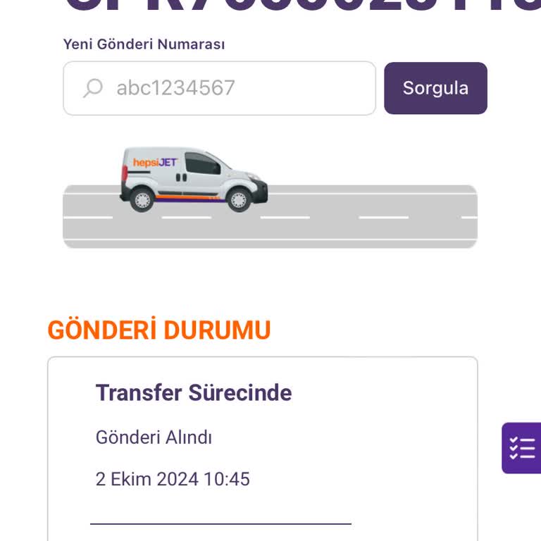 Tahmini Teslimat Süresine Güvenim Sarsıldı