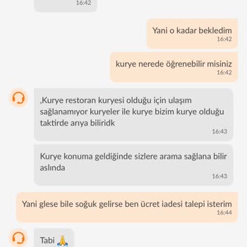 Burger King siparişim teslim edilmedi ve para iadesi yapılmadı