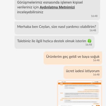 Burger King siparişim teslim edilmedi ve para iadesi yapılmadı