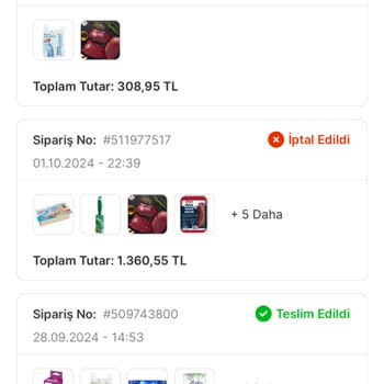 Migros Sanal Market: Eksik Ürünler ve Kötü Müşteri Hizmeti