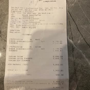 2 Giymede Deforme Olan Ayakkabılar ve İlgisiz Müşteri Hizmetleri