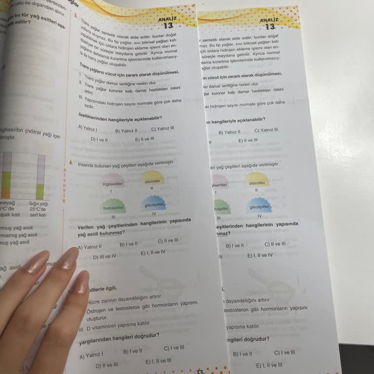 Biyotik Yayınları TYT Biyoloji Kitabında Basım Hatası