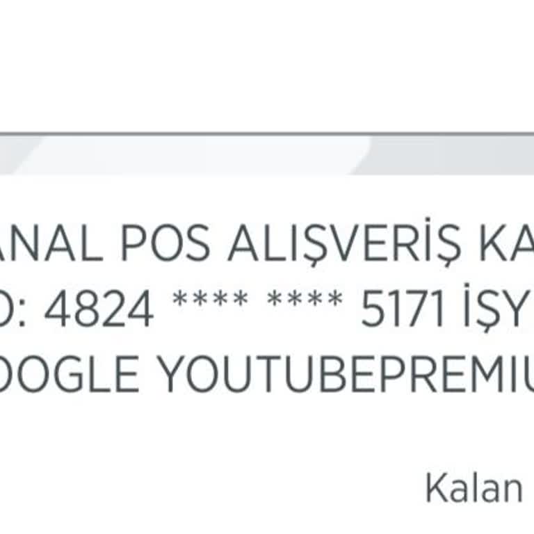 Youtube Premium Üyeliğimde İzinsiz Ücret Kesintisi