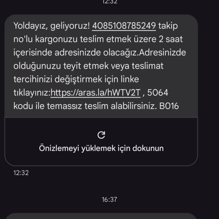 Aras Kargo Teslimatında Yaşanan İletişim Sorunları Ve Mağduriyet