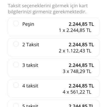 Taksit Seçeneği Sorunu: Tek Çekim Yansıtma