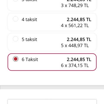 Taksit Seçeneği Sorunu: Tek Çekim Yansıtma