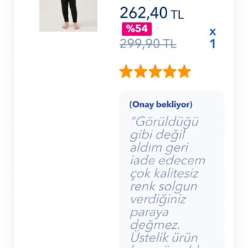 Baby Mall'dan Aldığım Pijama Takımını İade Edemiyorum