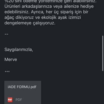 Ürün Görselleriyle Alakasız ve İade Sorunu Yaşadım
