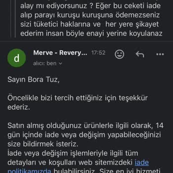 Ürün Görselleriyle Alakasız ve İade Sorunu Yaşadım