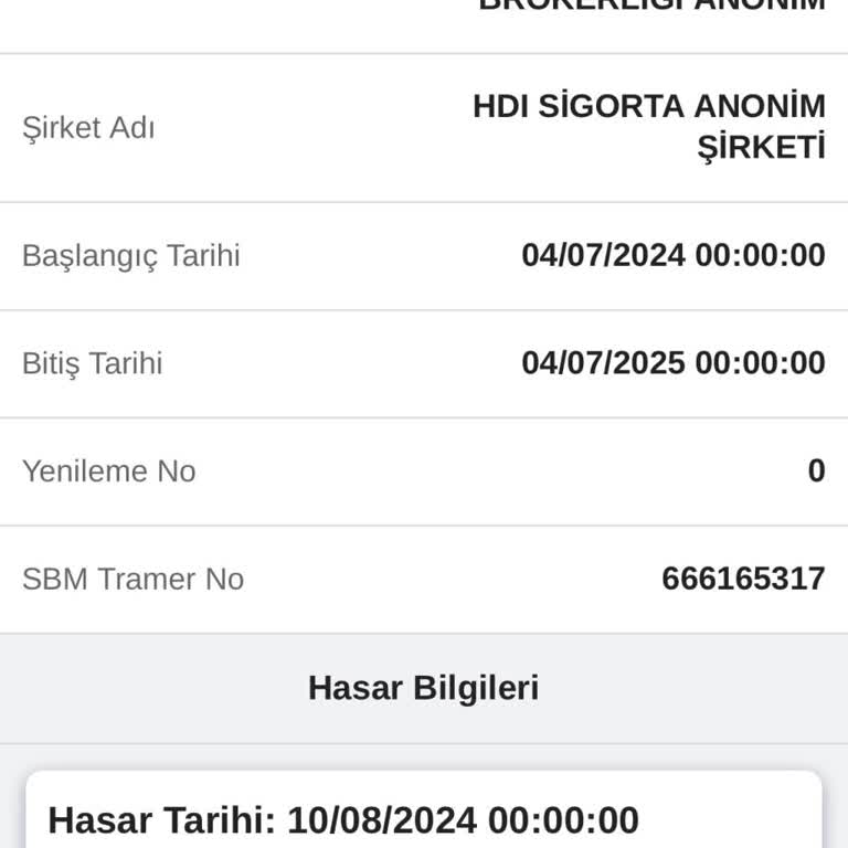 HDI Sigorta, Ağır Hasar Kayıtlı Araç İçin Ödeme Yapmıyor!